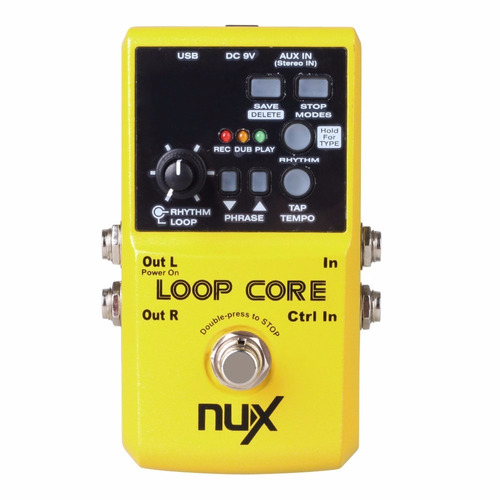 Nux Loop Core Pedal De Looper Para Guitarra O Bajo