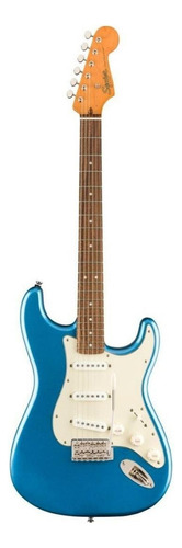 Guitarra eléctrica Squier by Fender Classic Vibe Stratocaster '60s de nato lake placid blue brillante con diapasón de laurel indio