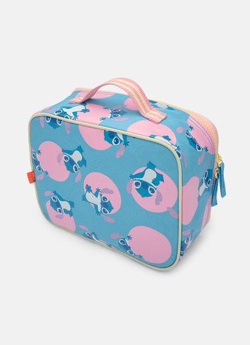 Necessaire Grande Stitch Cor Azul-celeste