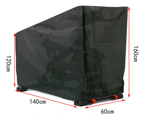 Cubierta Para Bicicleta Estática, Cubierta Protectora Para