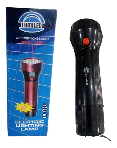 Linterna Led Con Puntero Laser Al Mayor Y Detal