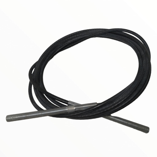 Cable De Acero Chicote 4m 4.9mm Grueso Con Tornillos