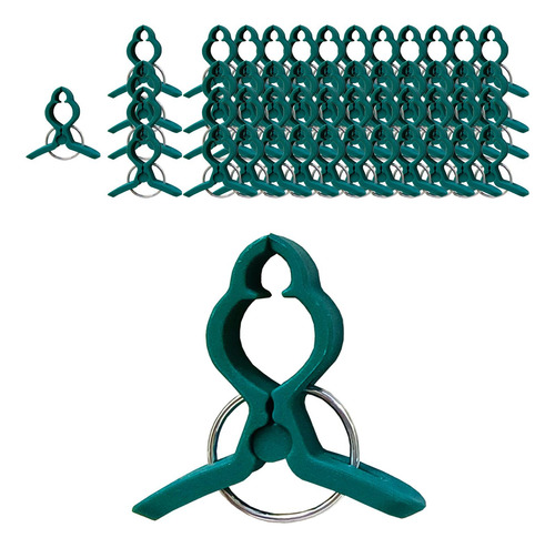 50 Piezas Clips Para Plantas Plantas Trepadoras Al Pescado S