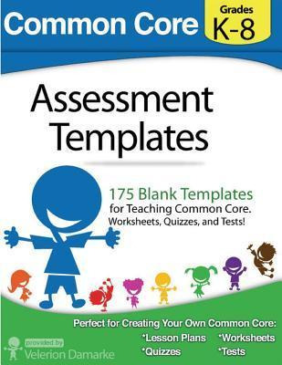 Libro Common Core Assessment Templates - Velerion Damarke