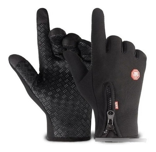  Guantes De Neopreno Touch  Para Moto + Regalo Pasamontañas