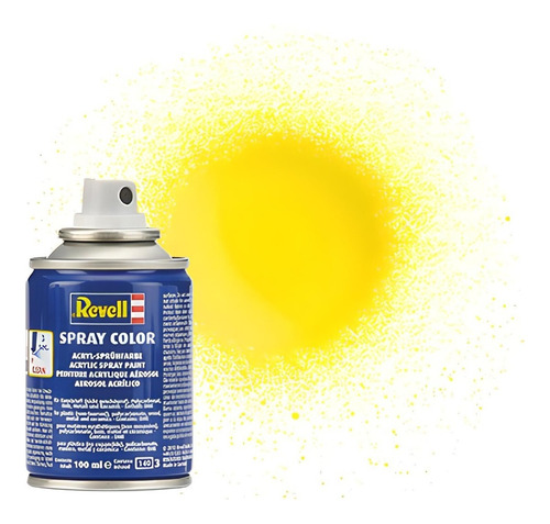 Tinta Acrílica Amarelo Brilhante 100ml Revell 34112