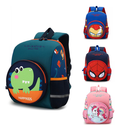 Mochila Infantil Con Diseño De Dibujos Animados, Diseño Mode