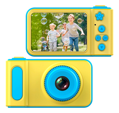 Camara Video Fotos Niños Kids Gadnic Con Juegos Colores