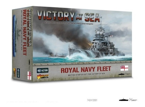 Royal Navy Fleet Victory At Sea Warlord Games