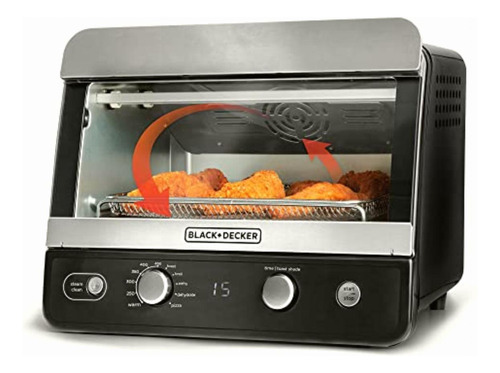 Horno Digital Con Freidora De Aire 8 Funciones