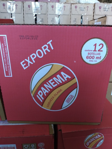 Cerveza Ipanema 600ml X12