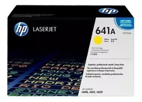 Toner Hp C9722a Amarillo Original X