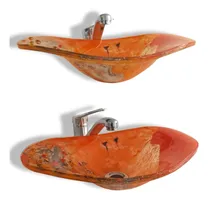 Comprar Bacha Ovalada Oval Para Baño De Apoyo 32x40cm Lavabo Vidrio