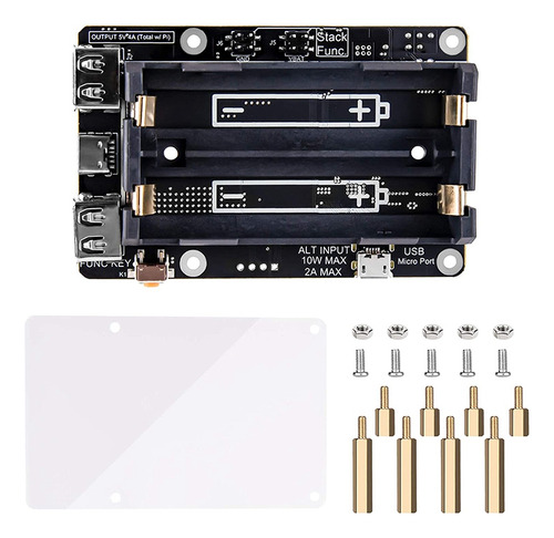 Ampliación De Batería Para Raspberry Pi 4 Ups Power Ups Hat