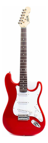Guitarra eléctrica XGTR ST111 stratocaster de aliso sólido roja con diapasón de palo de rosa