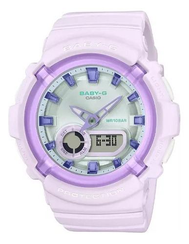 Reloj Casio Mujer Baby-g Bga-280sw-6adr Morado /jordy
