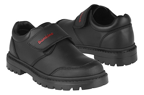 Zapatos Escolares Niño Bambino Ba6327-a4 Piel Negro