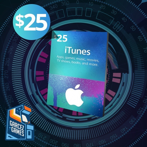 Imagem 2 de 2 de Itunes Gift Card $ 25 Dólares Usa - iPod/iPhone/iPad/iMac