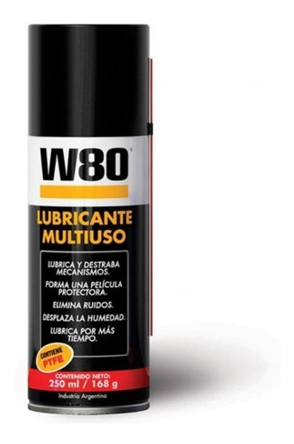 Lubricante W80 Multiuso Con Teflon 168g