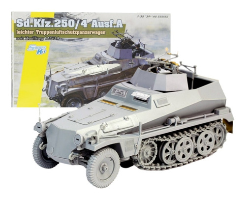 Semioruga Alemán 250  Ausf 1/35 Dragon 6878 Tanque Maqueta