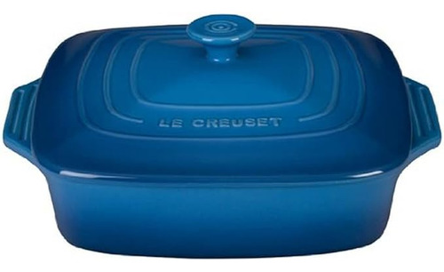 Le Creuset Cazuela Cuadrada Cubierta Gres 2 75 Cuartos Galon