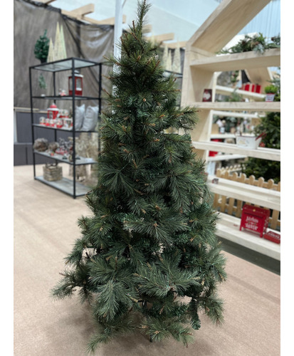 Arvore De Natal 210cm Pinheiro Iluminado 1060 Galhos Bivolt