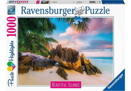 Rompecabezas Puzzle 1000 Paraíso Seychelles Ravensburger