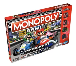Monopolio Monopoly Gamer Mario Kart Original Nuevo Español