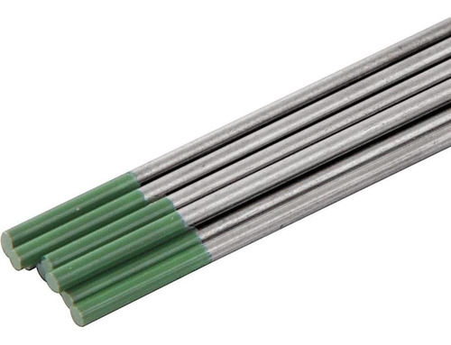 Eletrodo Tungstênio 2,4mm Verde Puro Ewp C/ 10 Peças Vonder