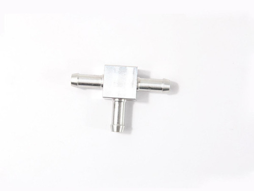 Imagen 2 de 3 de Conexion T Tee Aluminio Para Manguera Vacío 4mm
