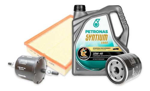 Kit Filtros + Aceite Syntium Vw Suran (06´) 1.6i 2006 - 2010