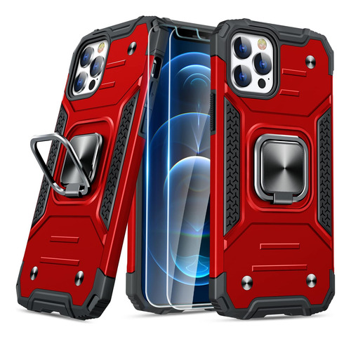 Funda Jame Para iPhone 12 Pro Max Red