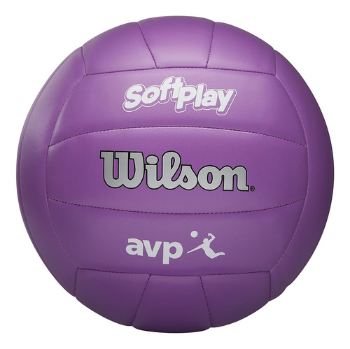 Balon De Voleibol Wilson, Purpura, Avp Soft, Tamaño Oficial