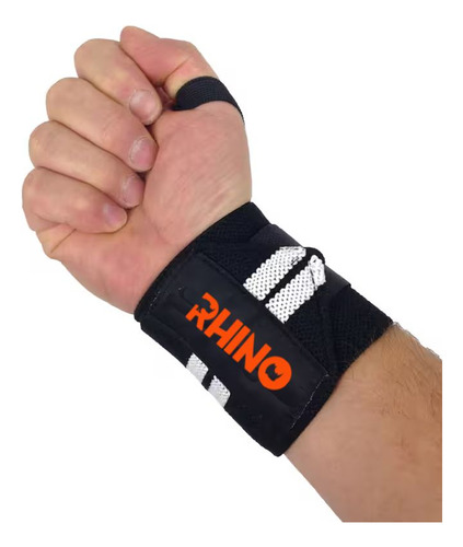 Muñequera Strap Crossfit Ejercicio Con Pesas - Rhino