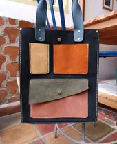 Comprar Bolso Artesanal De Cuero - Artesanías La Vaca
