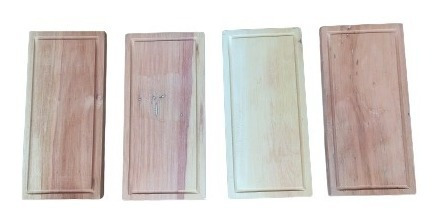 Imagen 2 de 4 de Tabla Cocina Picar De Madera Quebracho Blanco Chica