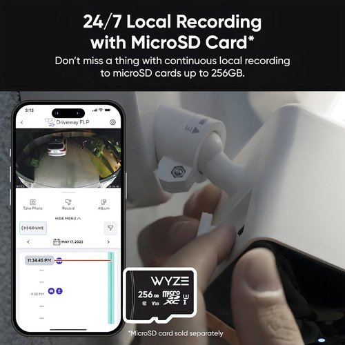 Cámara De Seguridad Wyze Floodlight Pro 2k