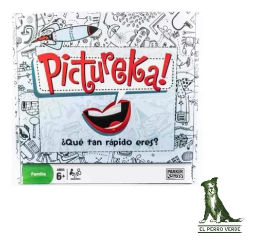 Pictureka Hasbro - El Perro Verde Juego De Mesa