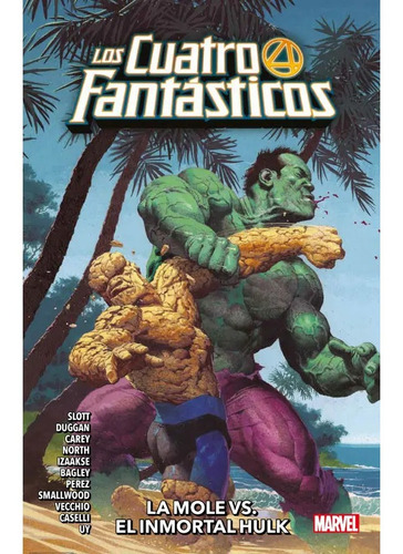 Imagen 1 de 1 de Los 4 Fantásticos: La Mole Vs. El Inmortal Hulk