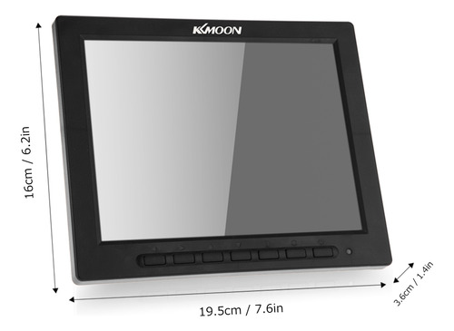 Monitores: Pantalla Lcd De Monitoreo De 8 Pulgadas, Pantalla
