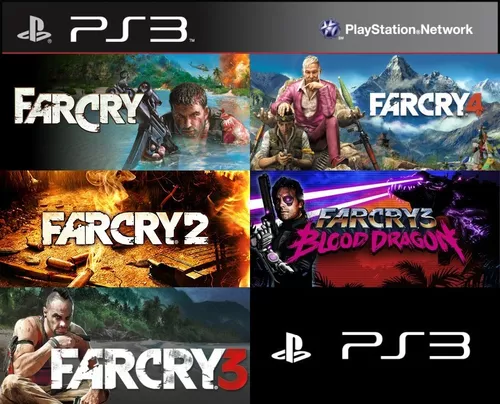 Far Cry Pack - 5 Juegos ~ Ps3 Digital Español