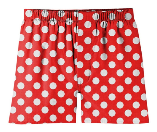 Imagem 4 de 4 de Kit 3 Un Cueca Samba Canção Polka Dot Bolinhas Pop Art Retro
