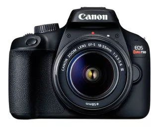 Cámara Fotográfica Digital Canon Eos Rebel T100, 18 Mp