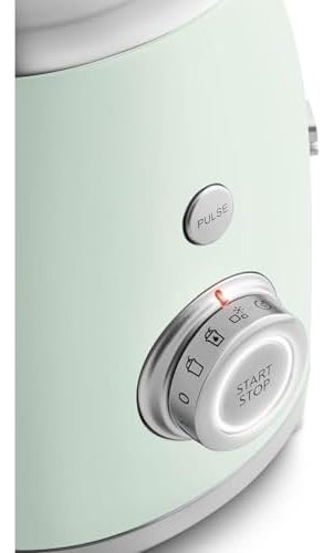 Smeg 50s Retro Novo Liquidificador De Bancada Com 4 Predefin