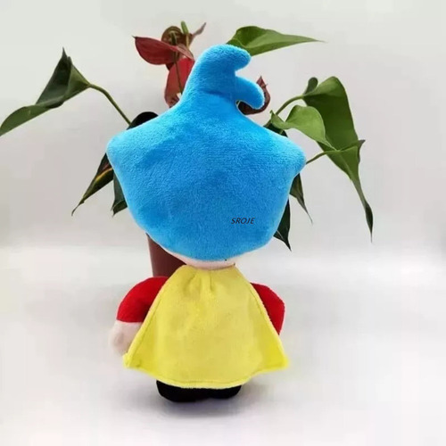 Peluche Payaso Plim Dibujos Animados Regalo Suave Felpa