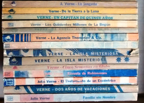 Julio Verne Biblioteca Sopena 14 Volúmenes (ver Detalle)