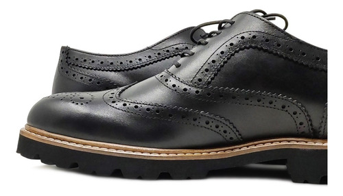 Imagen 8 de 10 de Zapato Para Caballero Bostoniano Fina Piel Ultra Confort