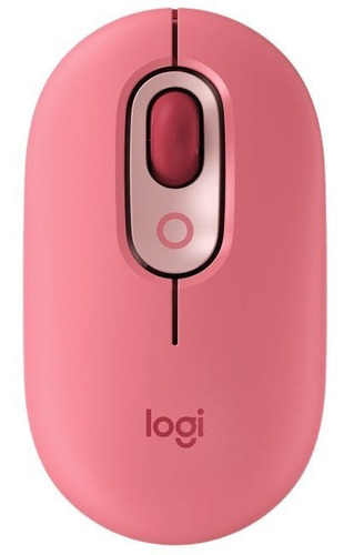 Mouse Logitech Pop Inalambrico Coral Rose (910-006551)