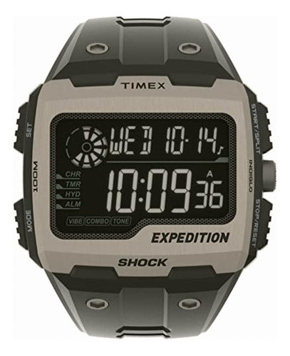 Timex Expedition Grid Shock Reloj De 50 Mm Para Hombre,