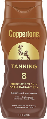 Protector solar  Coppertone  Tanning Tanning en crema 237mL